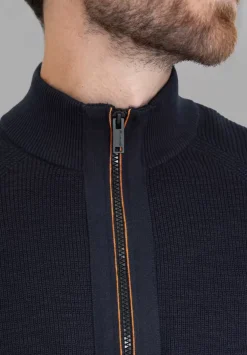 Strickjacke In Unifarbe