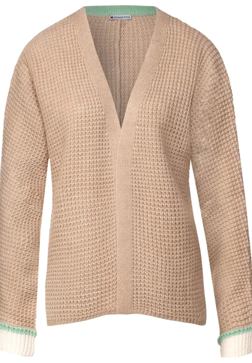 Strickjacke Mit Struktur