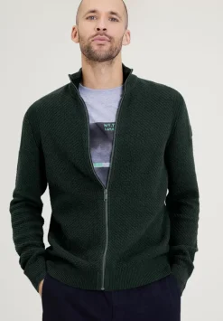 Strickjacke Mit Zipper