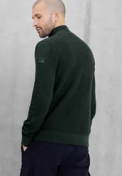 Strickjacke Mit Zipper