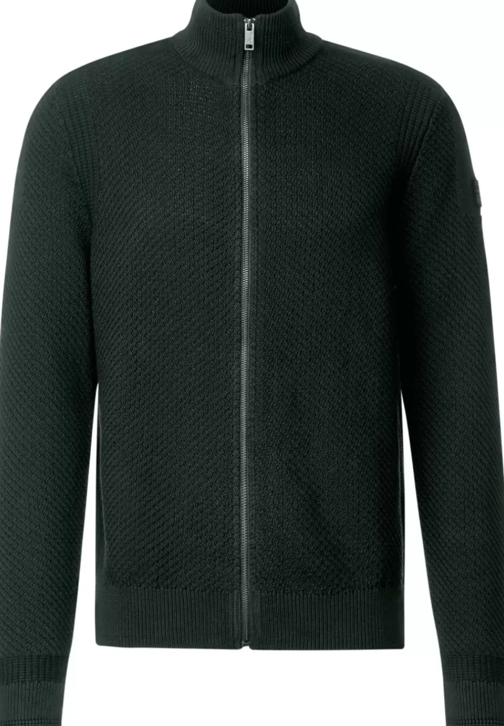 Strickjacke Mit Zipper