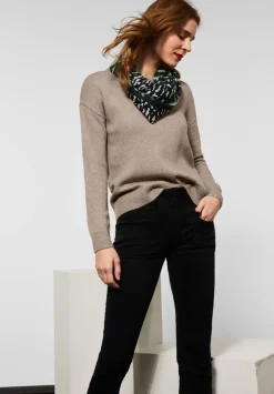 Strickpullover In Mouline