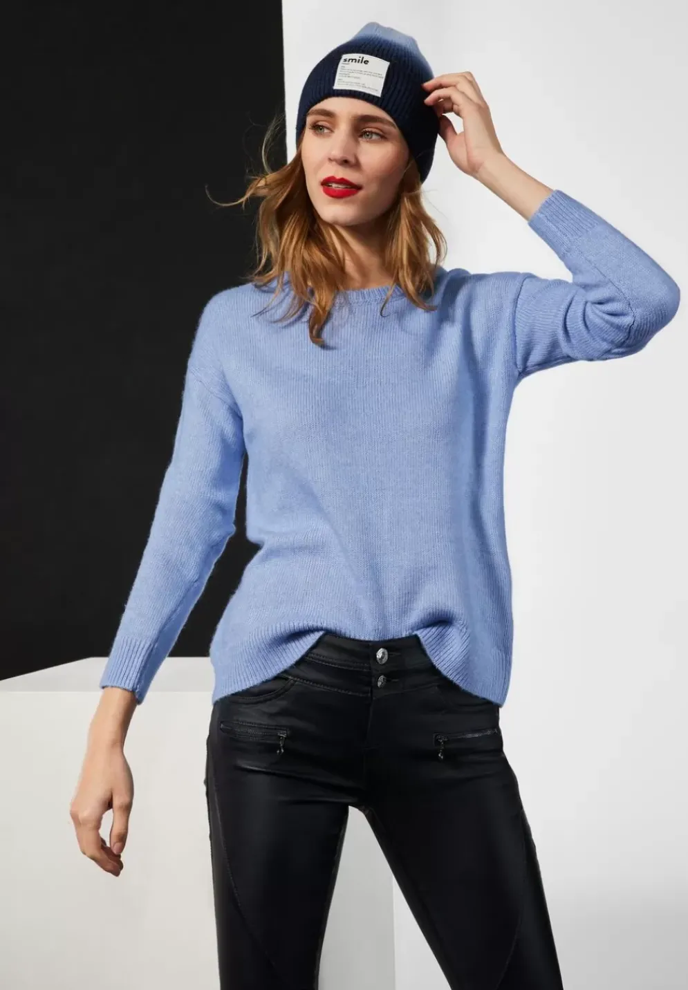 Strickpullover In Mouline