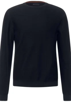 Strickpullover In Unifarbe