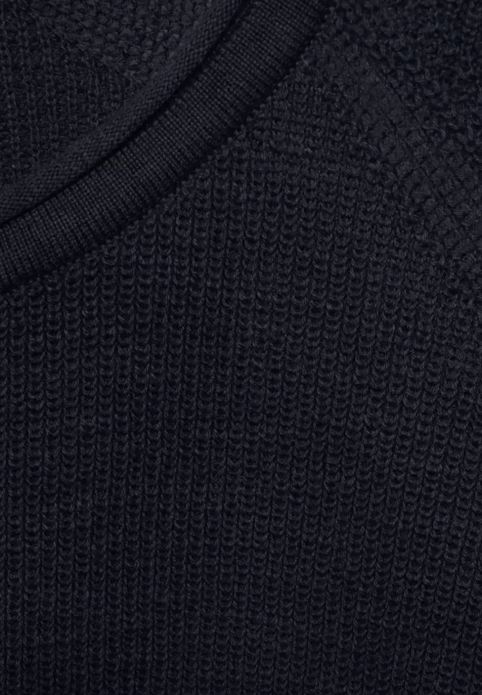 Strickpullover In Unifarbe
