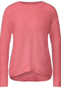 Strickpullover Mit Struktur