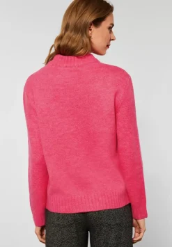 Strickpullover Mit Wording