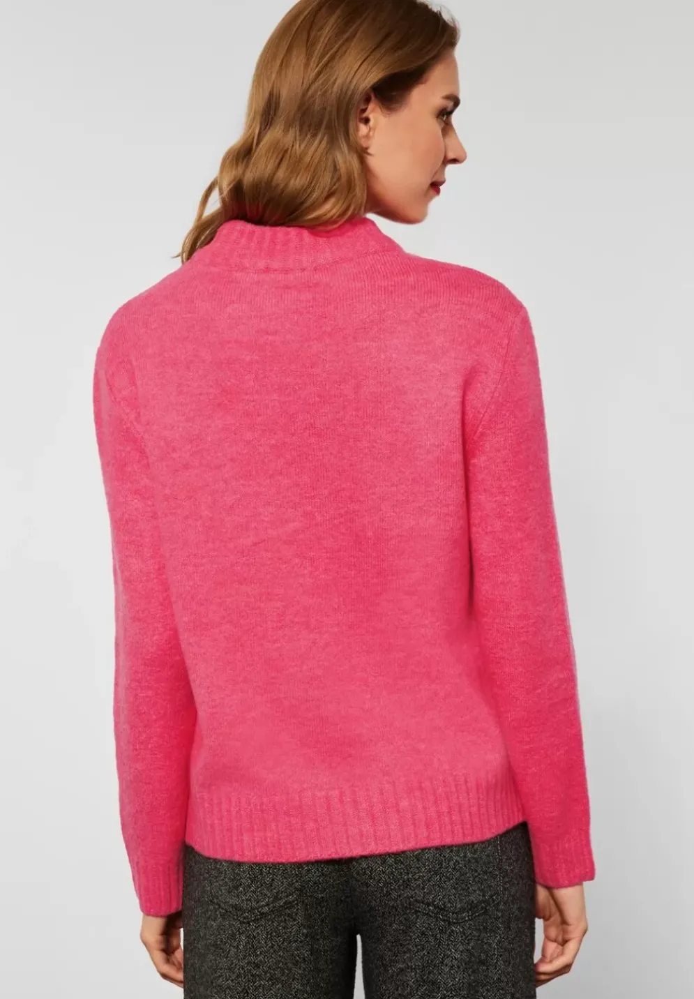 Strickpullover Mit Wording