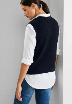 Strickpullunder In Unifarbe