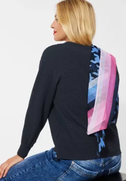 Struktur Shirt In Langarm
