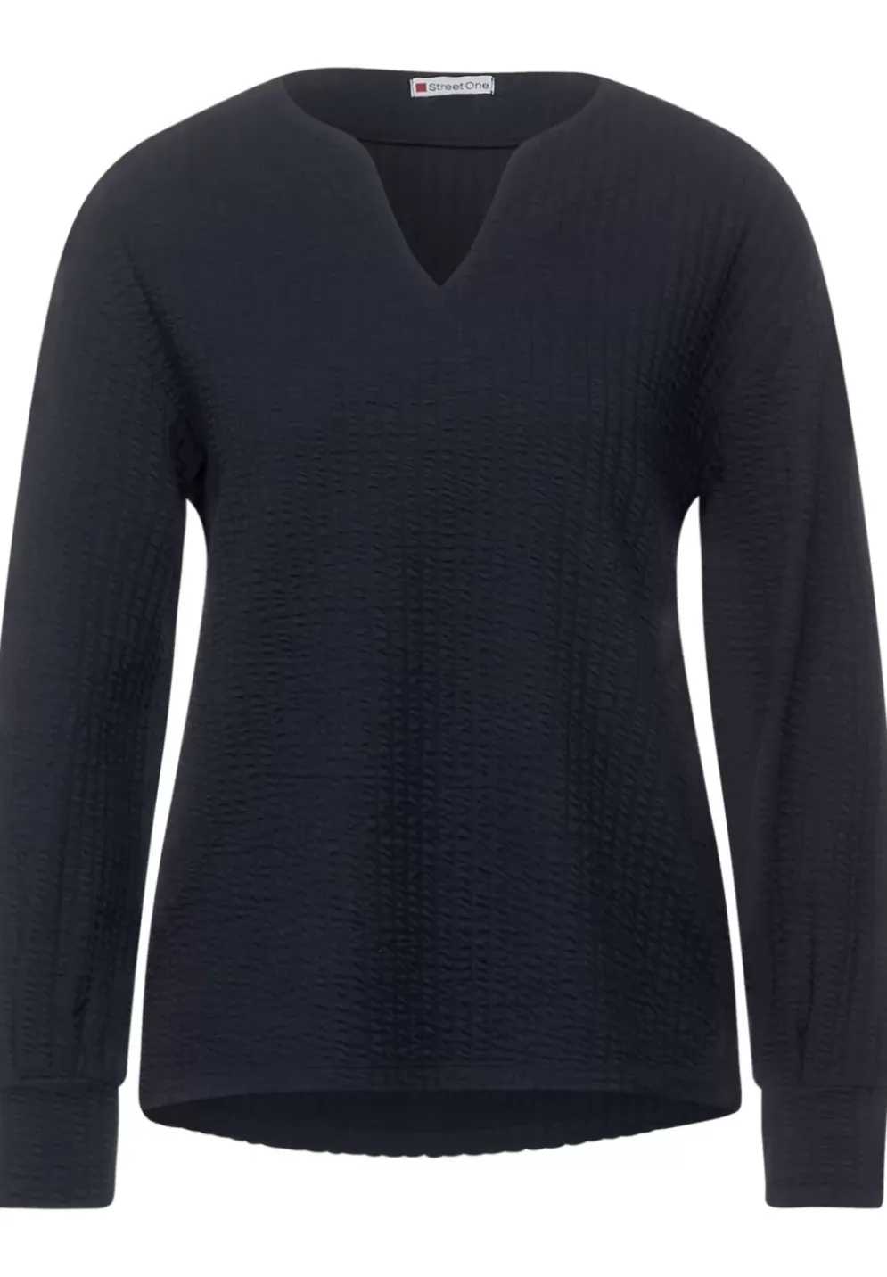 Struktur Shirt In Langarm