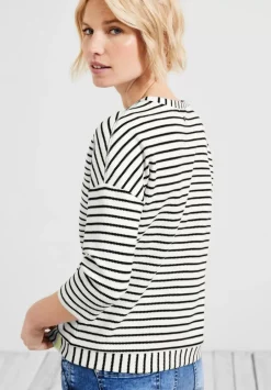 Struktur Streifen Shirt