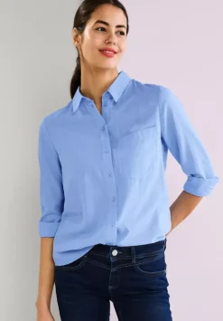 Strukturierte Officebluse