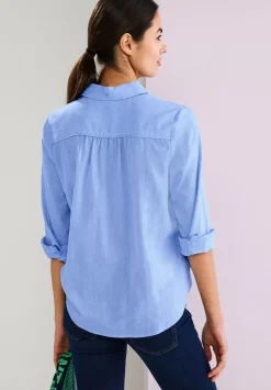 Strukturierte Officebluse