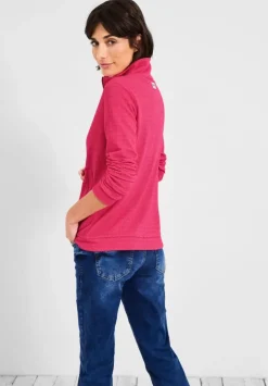 Strukturierte Shirtjacke