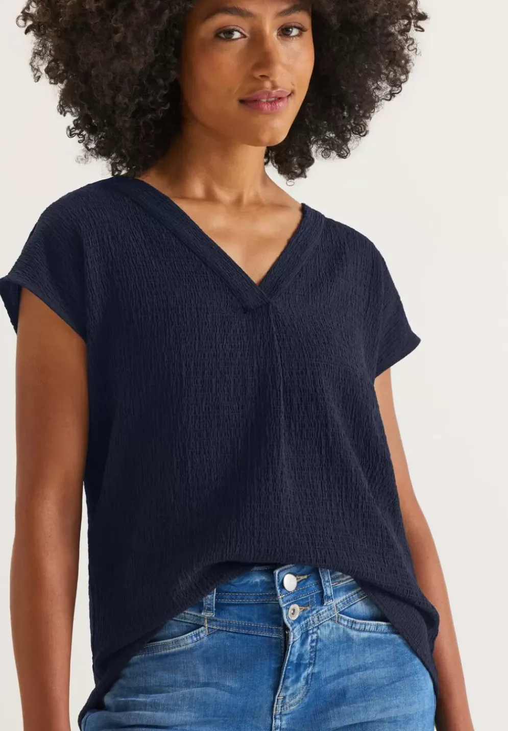 Strukturiertes Shirt