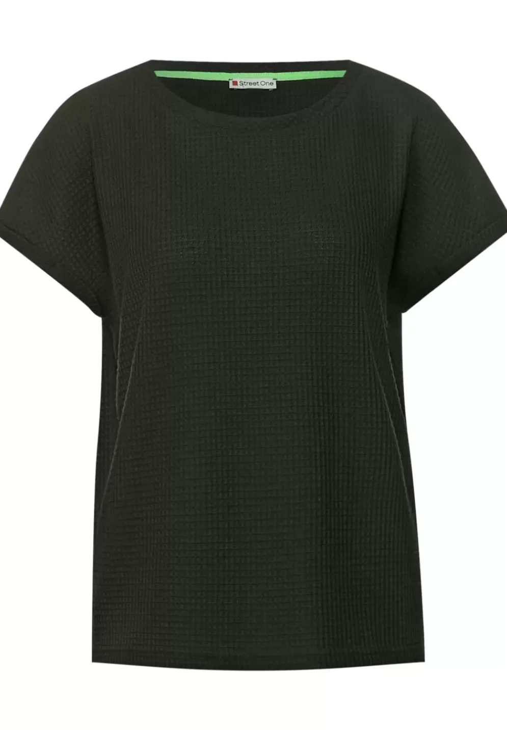 Strukturiertes T-Shirt