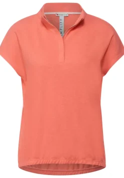 Strukturiertes Zippershirt
