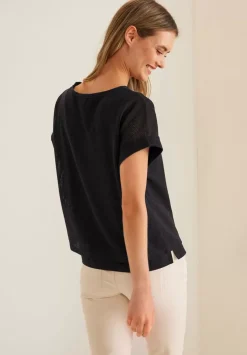 Strukturshirt Im Lagenlook