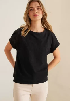 Strukturshirt Im Lagenlook