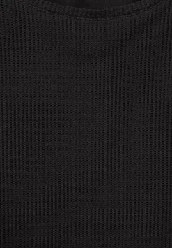 Strukturshirt Im Lagenlook