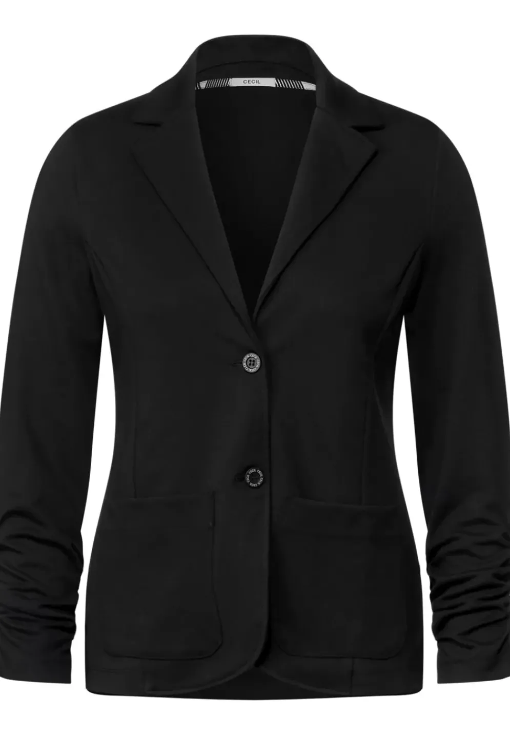 Sweatblazer Mit Raffung