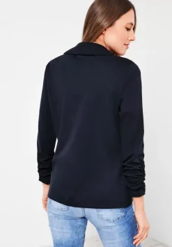 Sweatblazer Mit Raffung