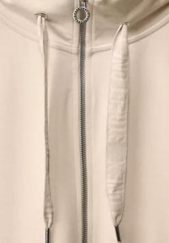 Sweatjacke Mit Stehkragen