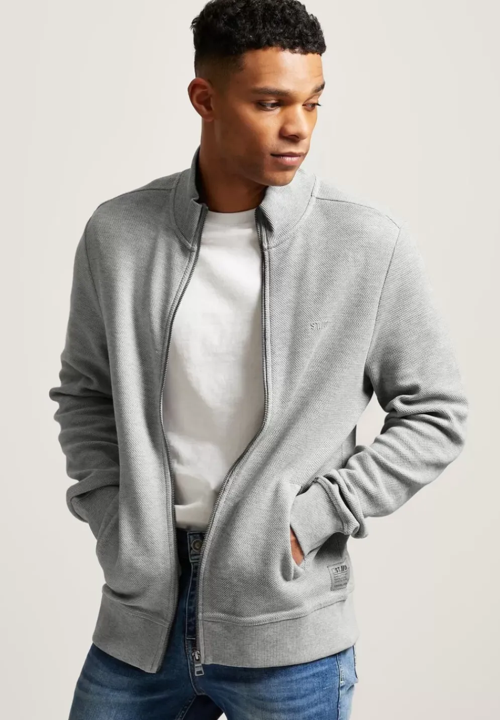 Sweatjacke Mit Zipper
