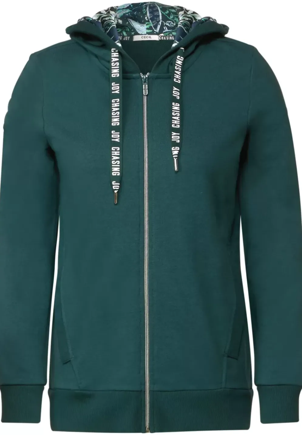 Sweatjacket Mit Print