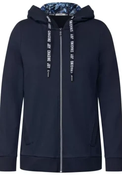 Sweatjacket Mit Print