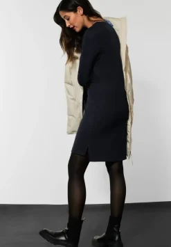 Sweatkleid In Unifarbe