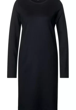 Sweatkleid In Unifarbe