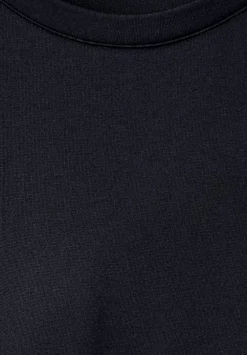 Sweatkleid In Unifarbe