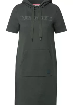 Sweatkleid Mit Stickdetails
