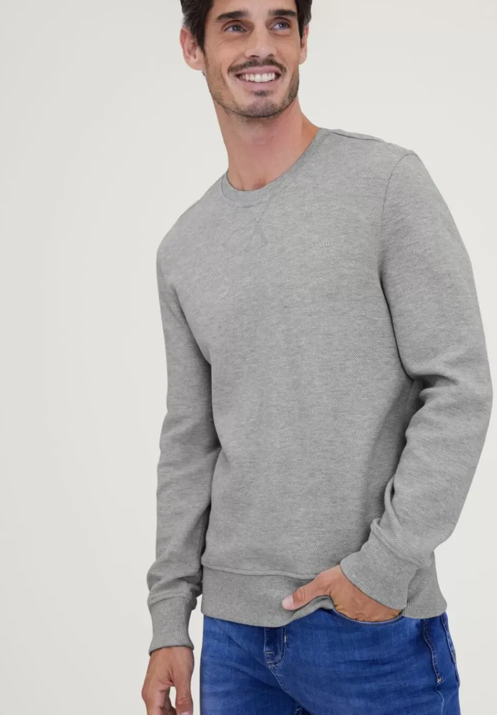 Sweatshirt In Pique