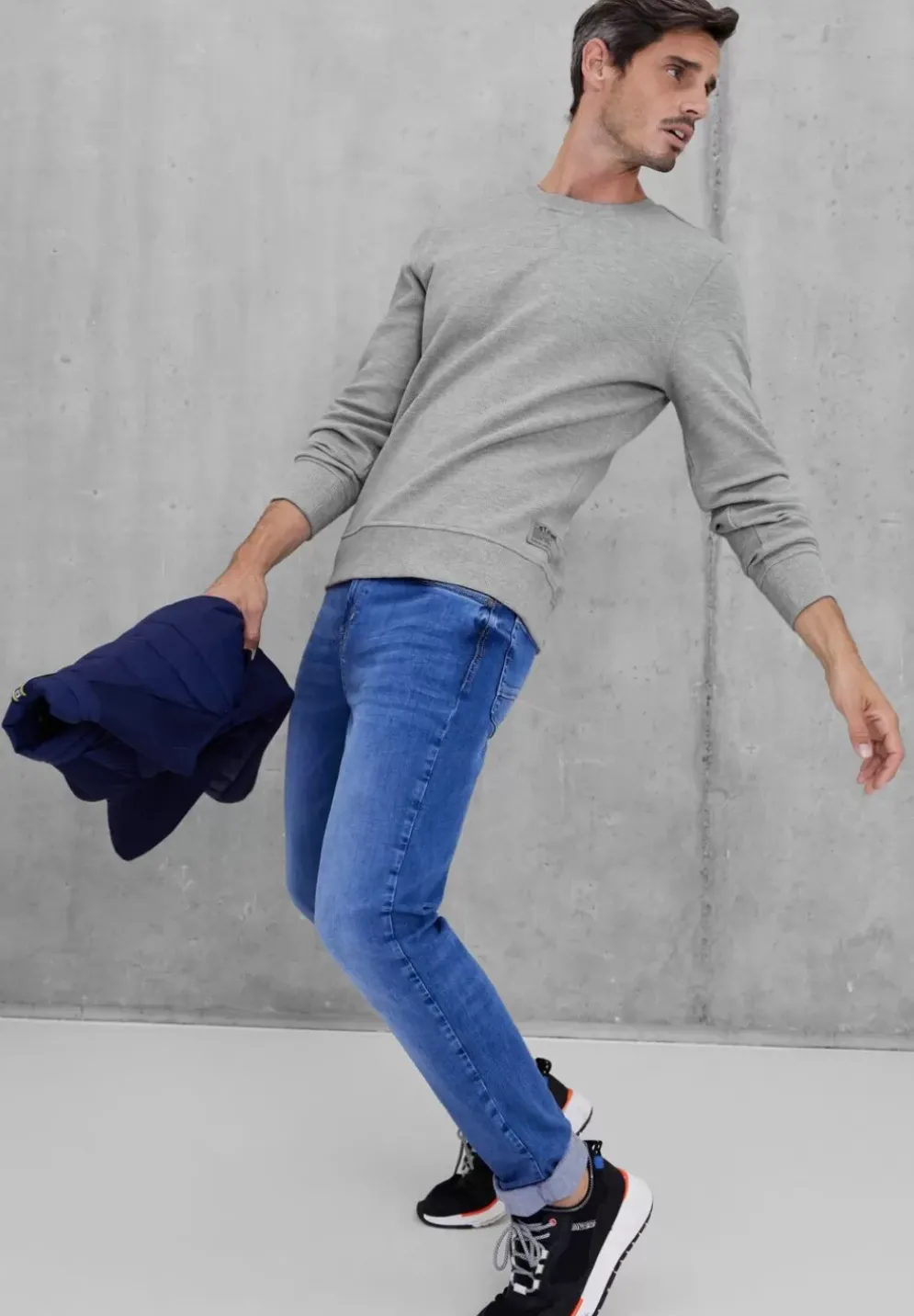 Sweatshirt In Pique