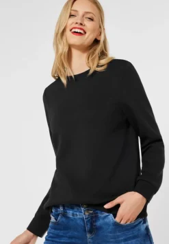 Sweatshirt In Unifarbe