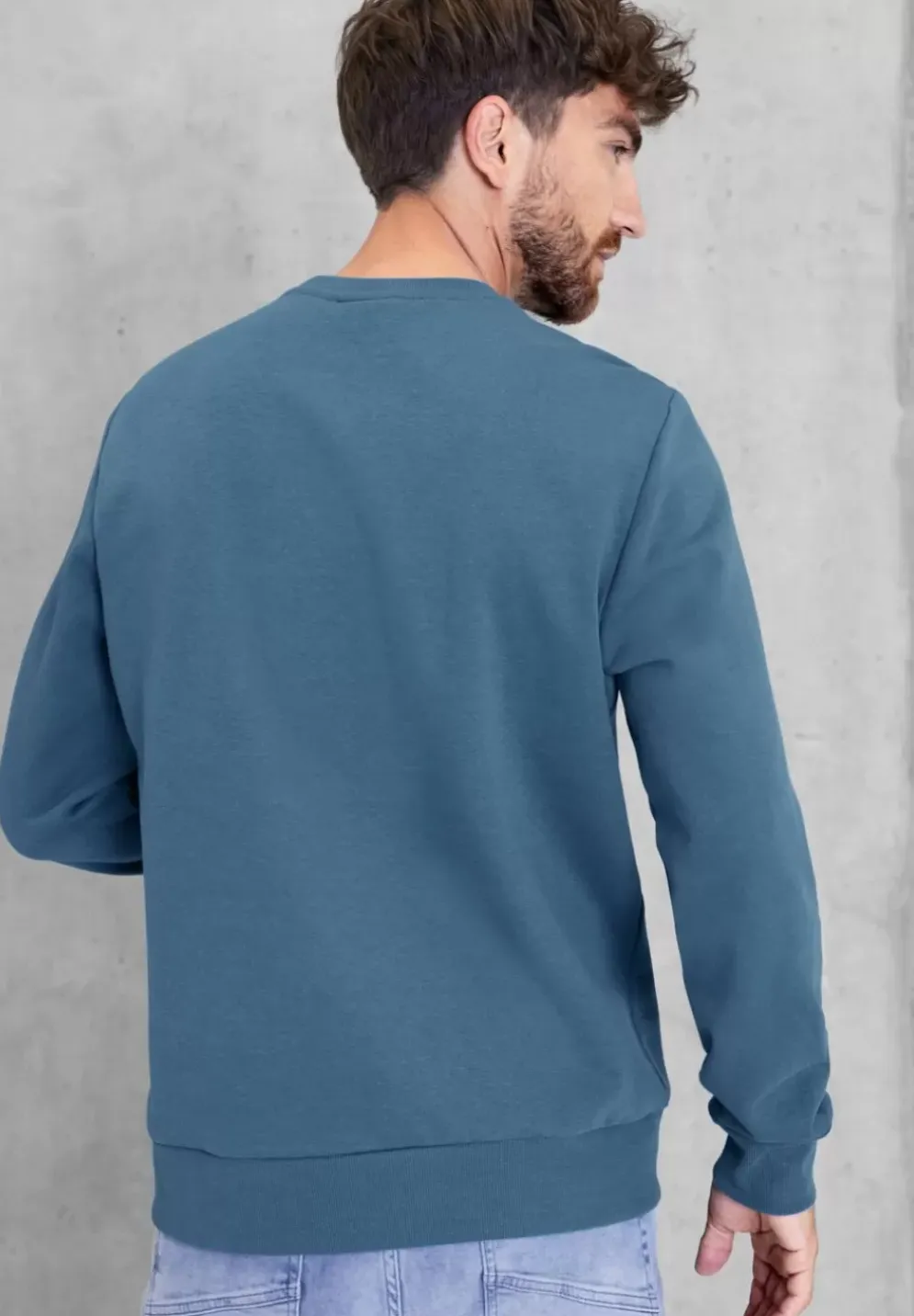 Sweatshirt Mit Brustprint