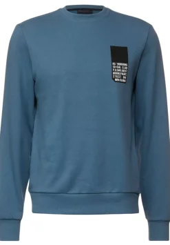Sweatshirt Mit Brustprint