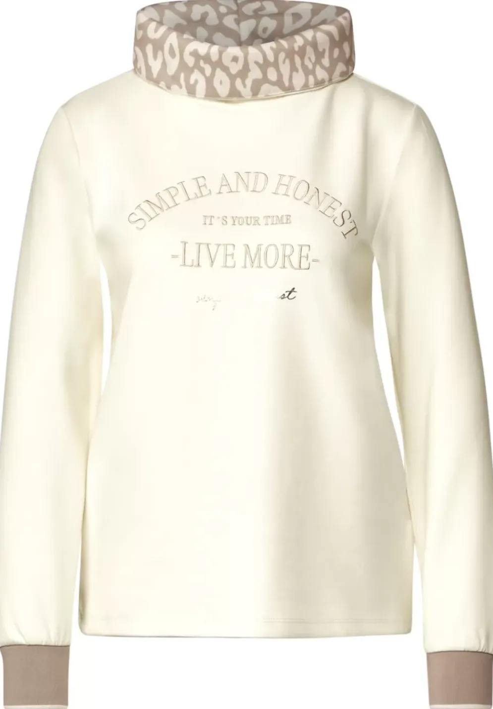 Sweatshirt Mit Frontprint