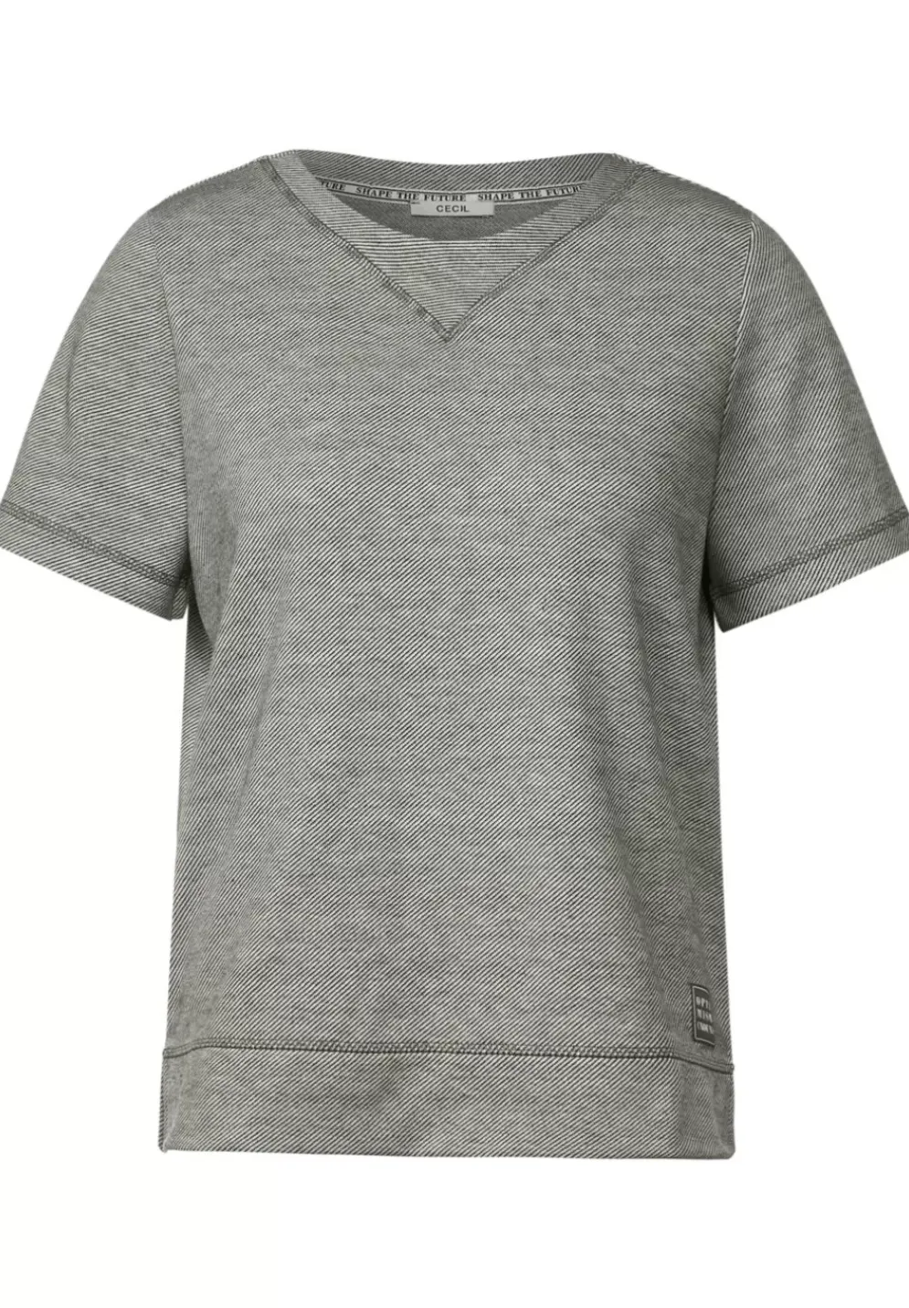 Sweatshirt Mit Halbarm
