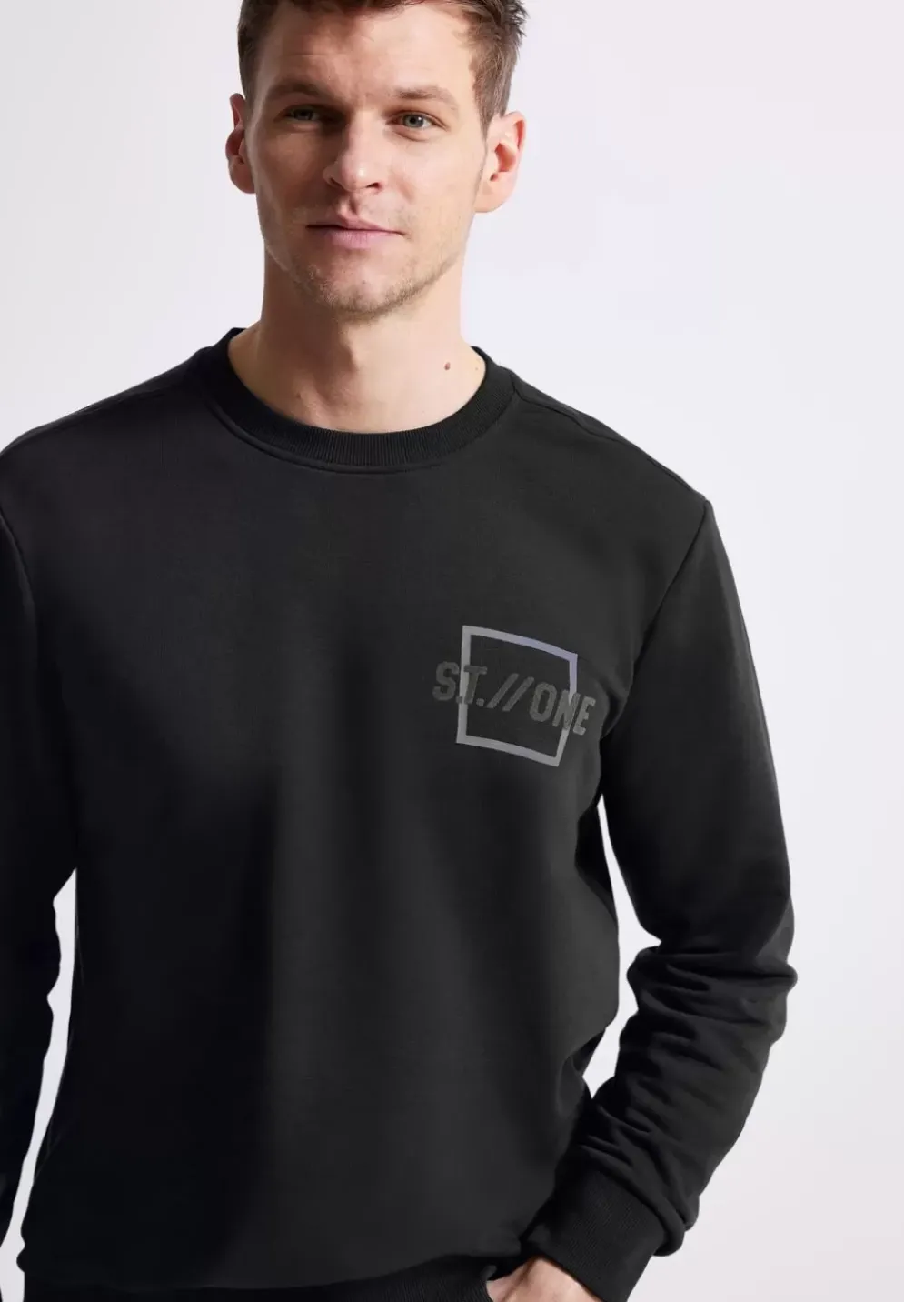 Sweatshirt Mit Logoprint