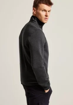 Sweatshirt Mit Troyerkragen