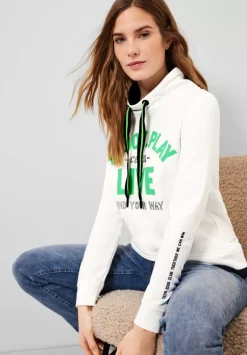Sweatshirt Mit Wording