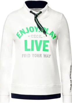 Sweatshirt Mit Wording