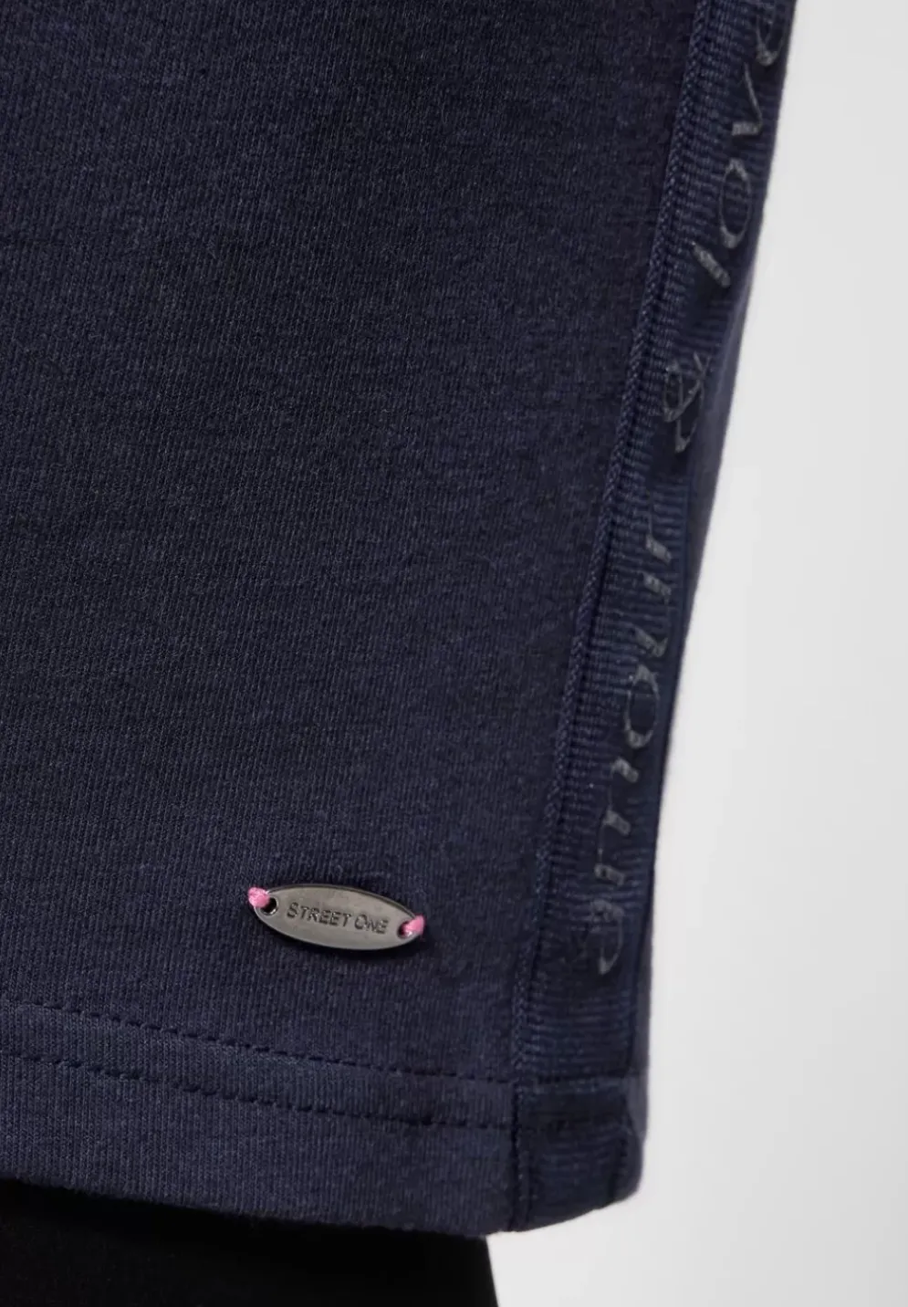 Sweatshirtkleid In Unifarbe