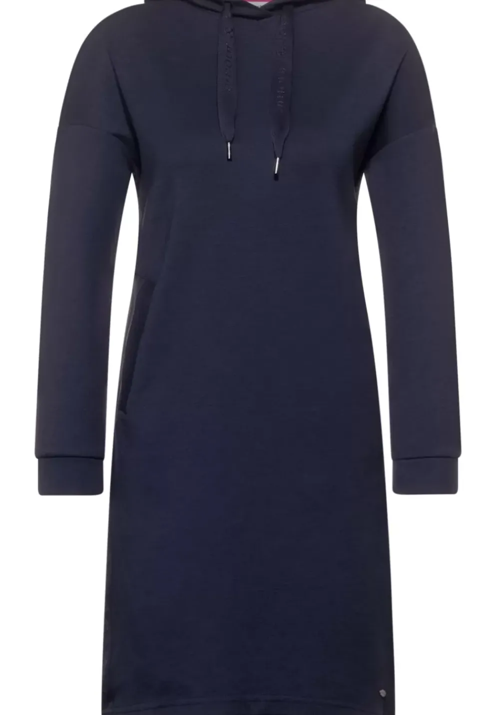 Sweatshirtkleid In Unifarbe