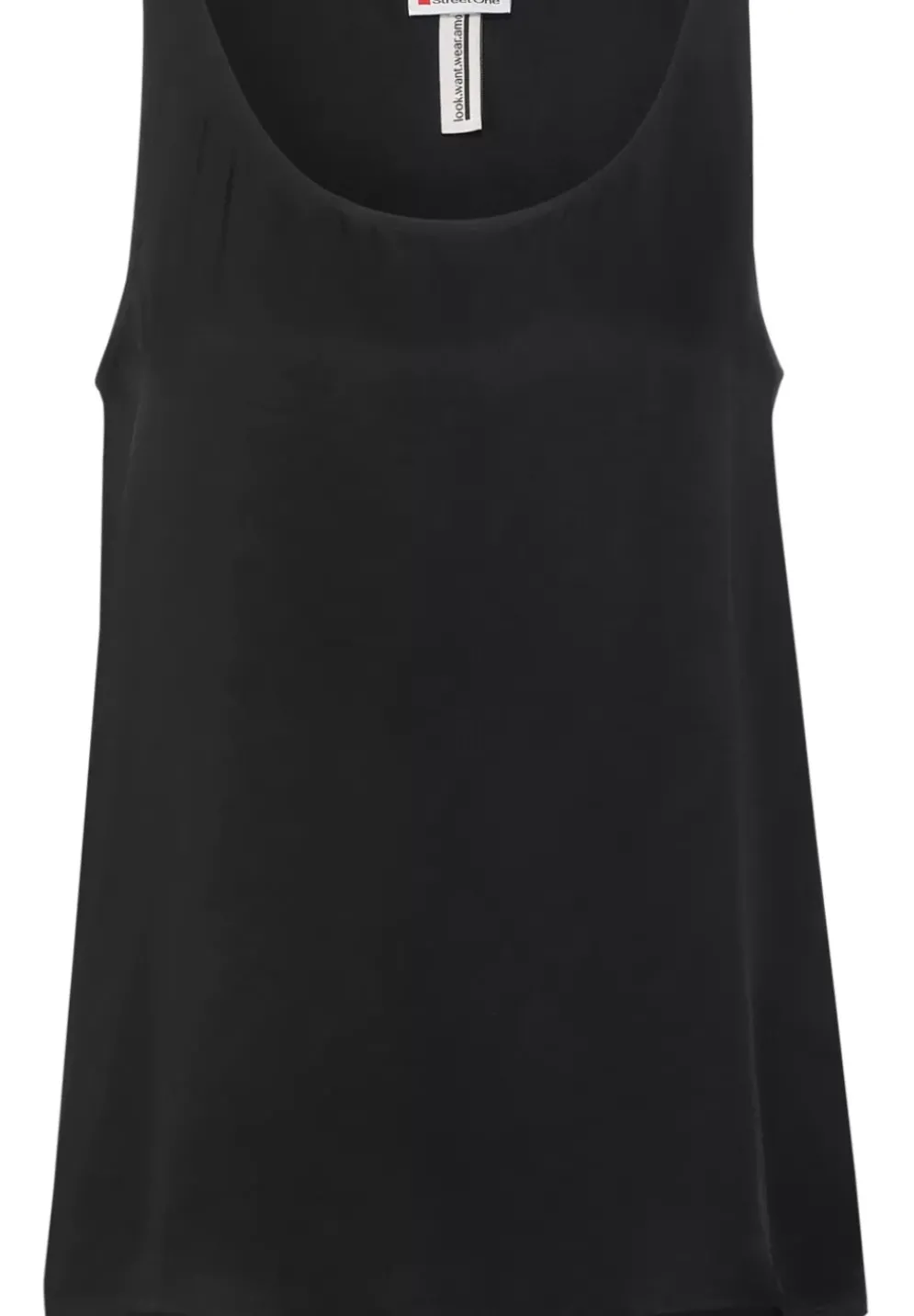 Top Im Satin Look