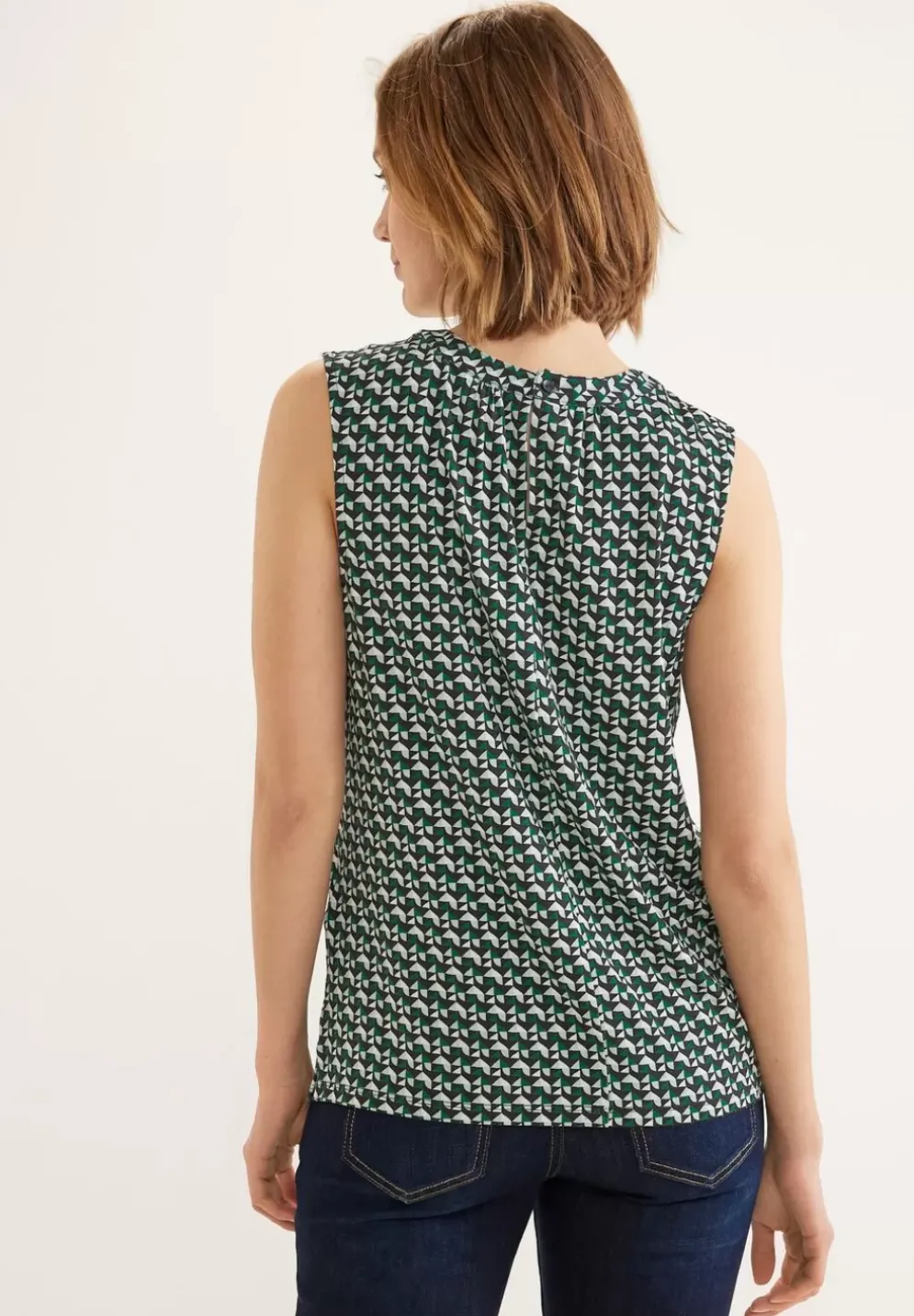 Top Mit Minimalmuster